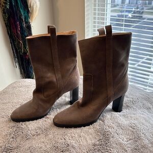 KORS Michael Kors Brown Heeled Boots